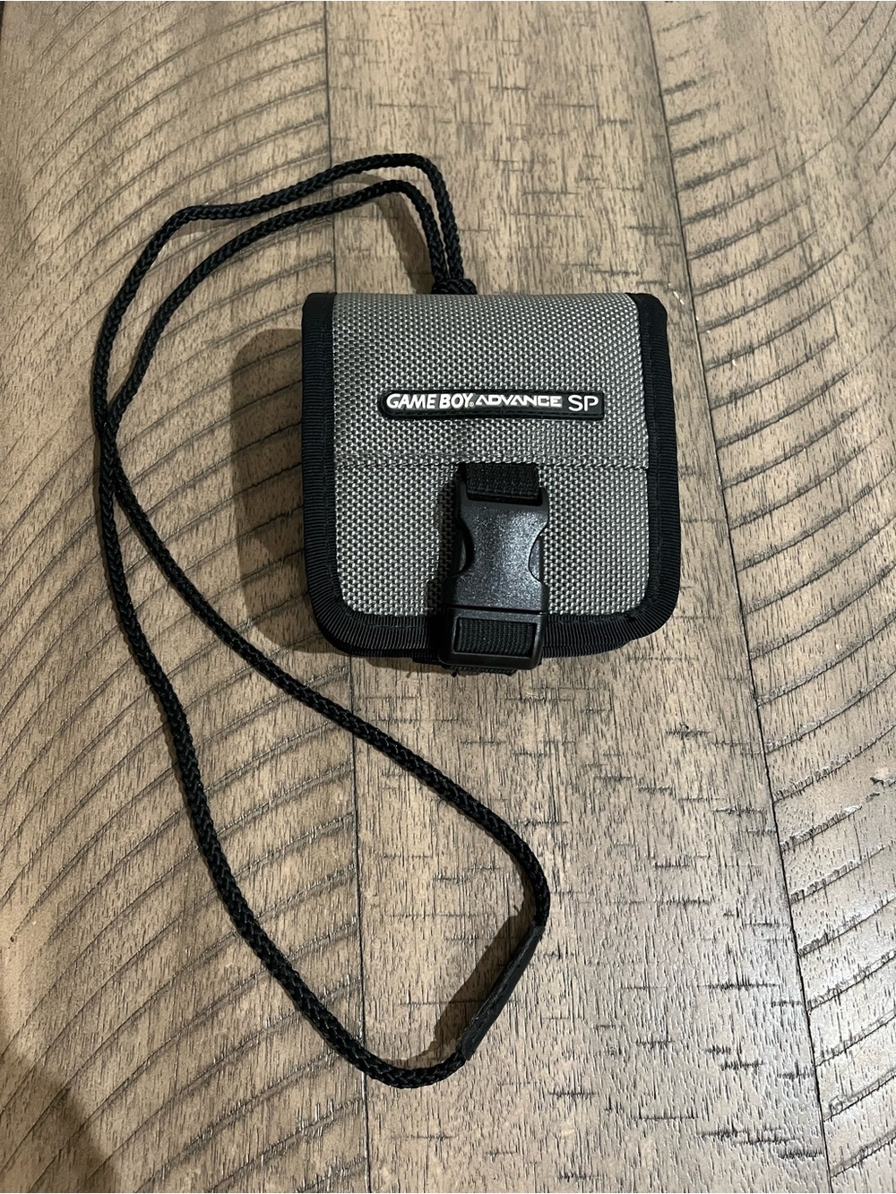 Official Nintendo GameBoy Advance SP Carrying Case Pouch Original Gray EXCELLENT